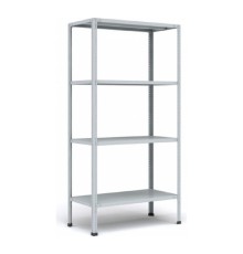 Стеллаж MS 185KD/70x30/4 (Размеры внешние (ВхШхГ) 1850х700х300 мм, 4 полки, с разборной стойкой) [S24099123402]