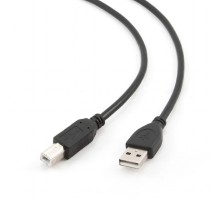 Bion Кабель интерфейсный USB 2.0 AM/BM, 3 м, черный [BXP-CCP-USB2-AMBM-030]