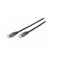 Патч-корд Bion [BPC-U5E101-1M-BK] U/UTP, Cat.5e, AWG 26 (7/0,16мм), CCA, многожильный, PVC, 1м, черный