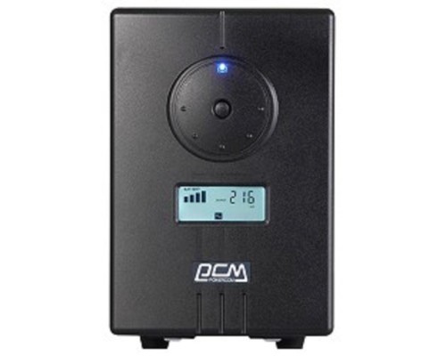 [ИБП] PowerCom ИБП Infinity INF-800(AP) {Line-Interactive, 800VA / 480W, Tower, 2xEURO, LCD, USB, подкл. доп. батарей} (314809)