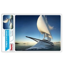 Коврик для мыши Buro BU-R51753 рисунок/яхта [338260]