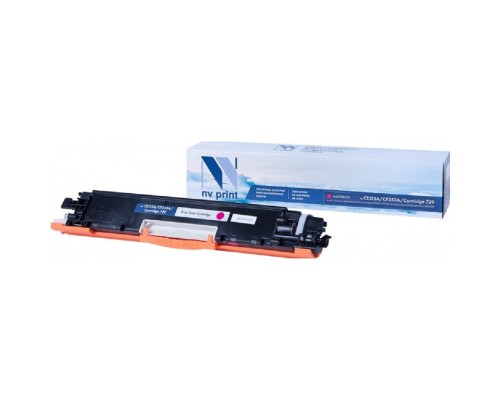 [Расходные материалы] NVPrint CE313A/CRG729 Картридж для HP Color LaserJet CP1025/Canon i-SENSYS LBP7010C magenta (1000K)