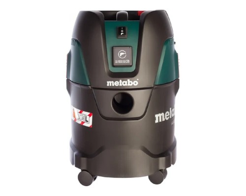 [Пылесосы строительные] Metabo ASA 25 L PC Пылесос [602014000] {1250вт,розетка,ручн.очистка, бак 25л, вес 8.3 кг }
