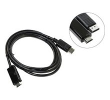 Telecom Кабель-переходник [TA494] DisplayPort M-> HDMI M 1.8m [6926123463109]