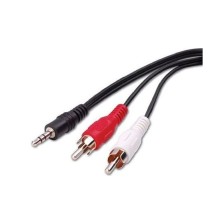 PERFEO Кабель Jack 3.5 мм вилка - 2xRCA вилка, длина 2 м. (J2003)