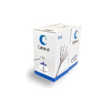Cabeus FTP-4P-Cat.5e-PATCH-GY Кабель витая пара FTP (F/UTP), категория 5e, 4 пары, 7x0.16 мм (26 AWG), многожильный (patсh), серый (305 м)