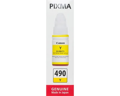 [Расходные материалы] Canon 0666C001 Чернила Canon GI-490 Y (yellow), 70 мл