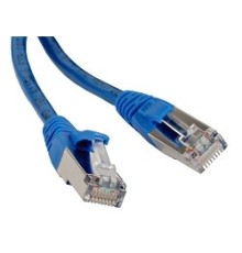 Hyperline PC-LPM-STP-RJ45-RJ45-C5e-0.5M-LSZH-BL Патч-корд F/­UTP, экранированный, Cat.5e, LSZH, 0.5 м, синий