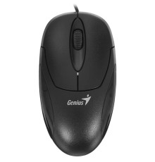Genius Мышь XScroll V3 black { USB, G5 optical 1000dpi, подходит под обе руки } [31010233100/31010021400]