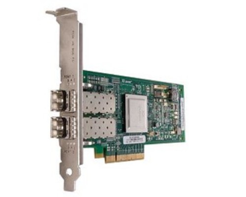 [HP Сетевые адаптеры] Контроллер Qlogic QLE2562-CK 8Gb 2-port FC HBA x8 PCIe LC multi-mode optic