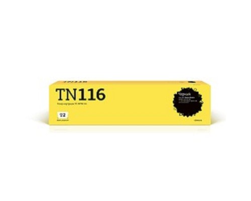 [Расходные материалы] T2 TN-116/TN-118 Тонер-картридж (TC-MTN116) для Konica-Minolta BizHub 164/165/184/185/195/215/226/235/266/306/Develop ineo 164/165/185/215/226/266/306 (1 туба 11 K)