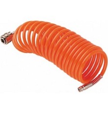 FUBAG Шланг спиральный с фитингами [170307/8641906] {рапид_полиуретан_15бар_8х12мм_20м} 