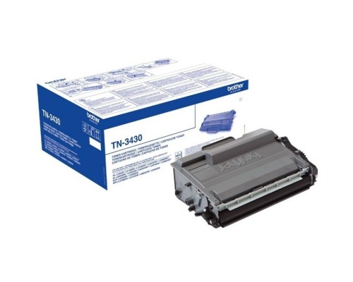 [Расходные материалы] Brother TN-3430 Картридж, Black HL-L5000/L5100/L6250/L6300/L6400/DCP-L5500/L6600/MFC-L5700/L5750/L6800/L6900 (3000стр.) (TN3430)