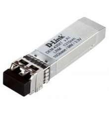 D-Link 435XT/A1A PROJ Трансивер SFP+ с 1 портом 10GBase-LRM для многомодового оптического кабеля (до 200 м, разъем Duplex LC)