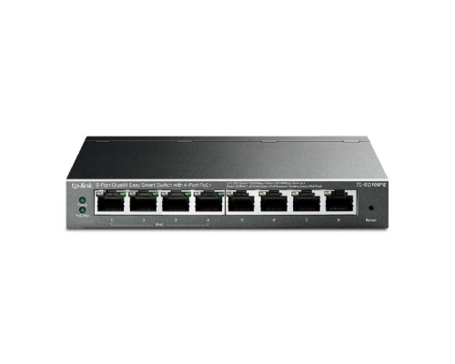 [Сетевое оборудование] TP-Link TL-SG108PE Коммутатор Easy Smart с 8 гигабитными портами (4 порта PoE+)