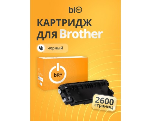 [Расходные материалы] Bion BCR-TN-2375 Картридж для Brother HL-L230DN/DCP-L2560DWR/MFC-L2700DWR (2600  стр.), Черный