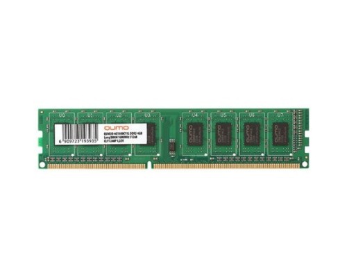 [Модуль памяти] QUMO DDR3 DIMM 8GB (PC3-12800) 1600MHz QUM3U-8G1600C11L 1.35V