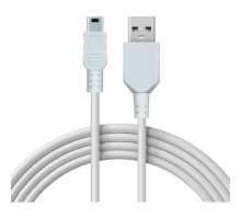 Rexant (18-1134) Кабель USB-A – mini USB, 1А, 1,8м, ПВХ, белый