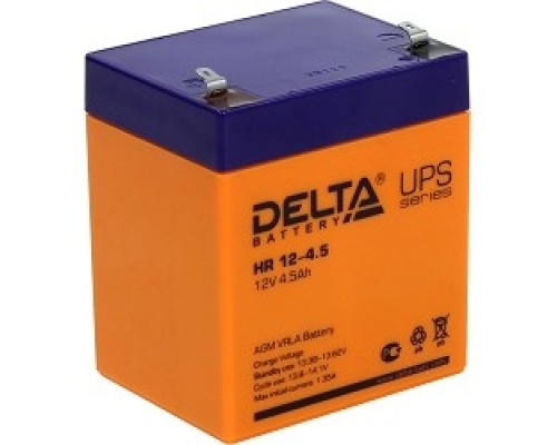 [батареи] Delta HR 12-4.5 (4.5 Ач, 12В)  свинцово- кислотный аккумулятор
