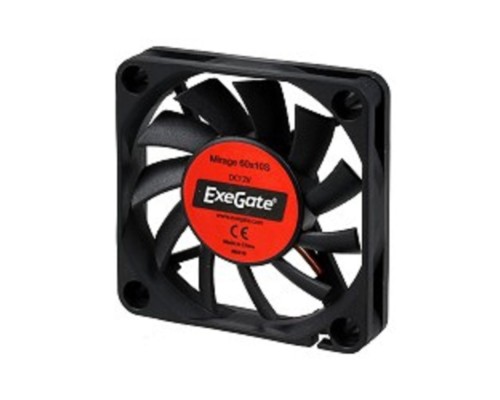 [Вентиляторы] Exegate EX253944RUS Вентилятор ExeGate Mirage-S 60x60x10 подшипник скольжения, 3500 RPM, 26dB, 3pin