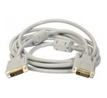 Exegate EX191094RUS Кабель DVI dual link (25M-25M) 1.8м Exegate, 2 фильтра, позолоченные контакты