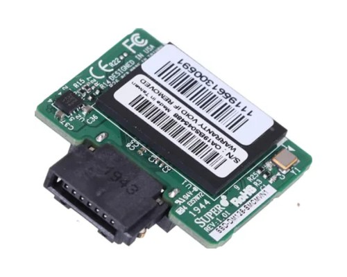 [Опция к серверу] Supermicro SSD-DM128-SMCMVN1 Модуль SuperMicro SSD-DM128-SMCMVN1 SATA-DOM 128Gb