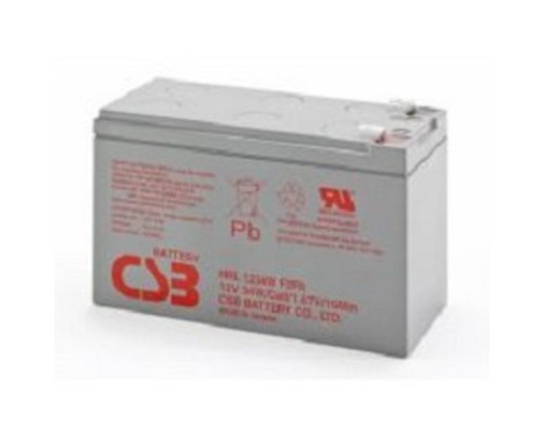 [батареи] CSB Батарея HRL1234W (12V, 9Ah) (FR) (с увеличенным сроком службы 10 лет)