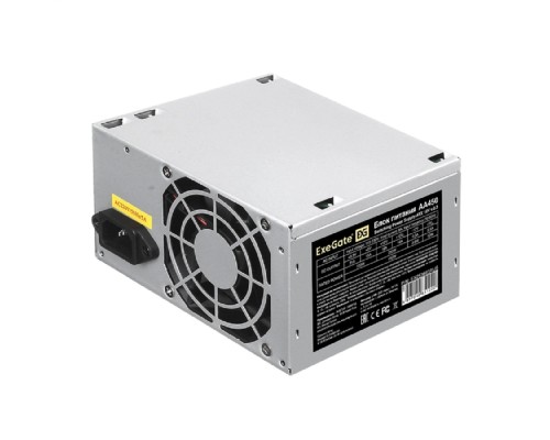 [Блок питания] Exegate EX253683RUS Блок питания 450W Exegate AA450, ATX, 8cm fan, 24+4pin, 2*SATA, 1*IDE