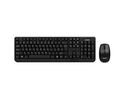 [Клавиатура] Беспроводной набор клавиатура + мышь Sven Comfort 3300 Wireless (104 кл, 1000DPI, 2+1кл.)