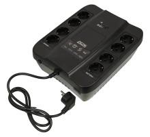 PowerCom Spider SPD-850N ИБП {OffLine, 850VA/510W, Tower, 8xEURO: 4 с резервным питанием, 4 с фильтрацией} (332715)