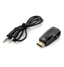 Gembird Переходник HDMI-VGA Cablexpert, 19M/15F (A-HDMI-VGA-02)