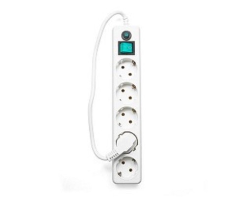 [Сетевые фильтры] Гарнизон Сетевой фильтр EHLW-4 0,5 м 5 розеток белый 