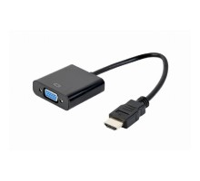 Gembird Переходник HDMI-VGA Cablexpert, 19M/15F, провод 15см (A-HDMI-VGA-04)