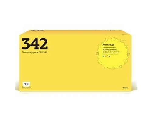 [Расходные материалы] T2 CE342A Картридж TC-H342 для HP LJ Enterprise 700 M775dn/M775f/M775z/M775z+ (15000стр.) жёлтый, с чипом