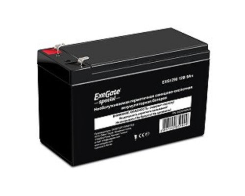 [батареи] Exegate ES252438RUS Аккумуляторная батарея DTM 1209 (12V 9Ah, клеммы F1)
