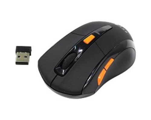 [Мышь] Oklick 585MW black optical (1600dpi) cordless USB (6but) [351687]
