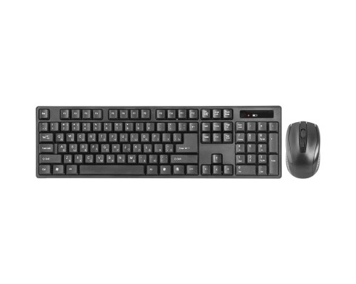 [Клавиатура] Defender Клавиатура + мышь C-915 RU  Black USB [45915] {Беспроводной набор, полноразмерный}