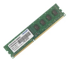 Patriot DDR3 DIMM 4GB (PC3-12800) 1600MHz PSD34G16002