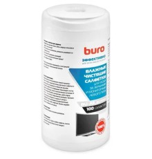 Салфетки для экранов мониторов/плазменных/ЖК телевизоров/ноутбуков BURO BU-All_screen туба 100 шт влажных [379608]