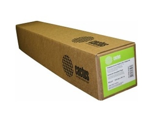[Бумага] CACTUS Eco CS-LFP80-610457E Бумага 610мм-45м/80г/м2 универсальная втулка:50.8мм (2