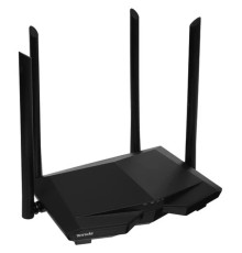 TENDA AC6 Wi-Fi маршрутизатор  двухдиапазонный стандарта AC1200, 4 внешние антенны 6dBi, 1-port 10/100Mbps WAN, 3-ports 10/100Mbps LAN