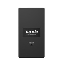 TENDA PoE15F Compatible With IEEE 802.3af Compliant PDs, plastic case; 2 10/100bps RJ45 Port;Power Supply 15W Max( 48V DC )
