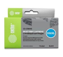 Cactus CN045AE Картридж  №950XL для HP  DJ Pro 8100/8600 (75мл), черный