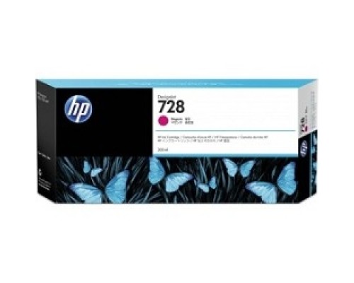[Расходные материалы] HP F9K16A Картридж №728, Magenta {DJ T730/830 (300 мл.)}
