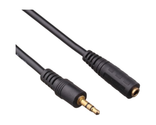 [Переходник] Exegate EX205309RUS Удлинитель звуковой (3.5mm Jack M - 3.5mm Jack F) 3м Exegate, позолоченные разъемы