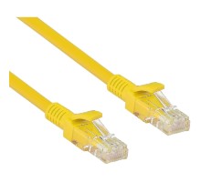 Exegate EX172880RUS Патч-корд UTP-RJ45-RJ45-5e-0,5M-YL, UTP, cat.5e, 0.5м, желтый
