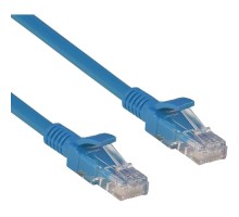 Exegate EX258680RUS Патч-корд UTP-RJ45-RJ45-5e-3M-BL, UTP, cat.5e, 3м, синий