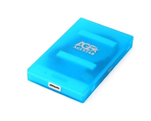 [Контейнер для HDD] AgeStar 3UBCP1-6G (BLUE) USB 3.0 Внешний корпус 2.5