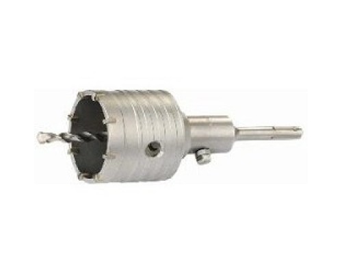 [Коронки] Коронка ЗУБР буровая, коническая посадка центрирующего сверла, SDS-Plus хвостовик, в сборе, 80мм [2918-80_z01]