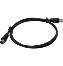 Telecom (TTV9501-3M) Удлинитель антенный 9.5mm, 75Ом,ТВ-М-->ТВ-F, 3m